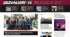 Desktop Screenshot of dezvaluiri.ro